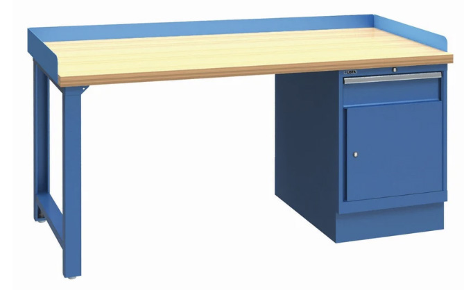 LISTA Express Industrial Workstation, 2-drawer pedestal (XSWB30)